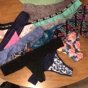 11-Pair Victoria’s Secret & PINK Bundle Panties M